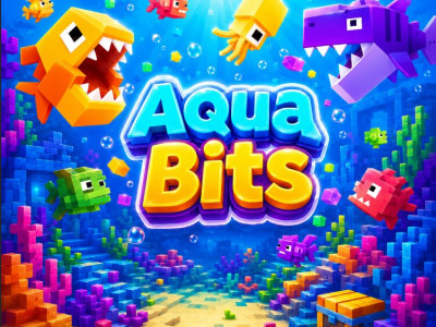 Aqua Bits background