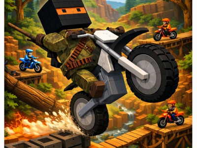 Blocky Xtreme background