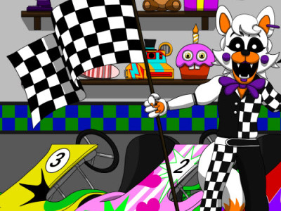 Five Laps at Freddy's background
