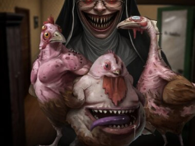 Horror Nun 2 background