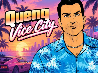 Quenq Vice City background