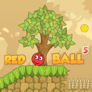 Red Bounce Ball 5