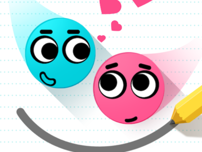 Maze Love Balls background