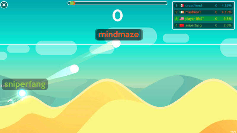 Curve Rush IO Screenshot